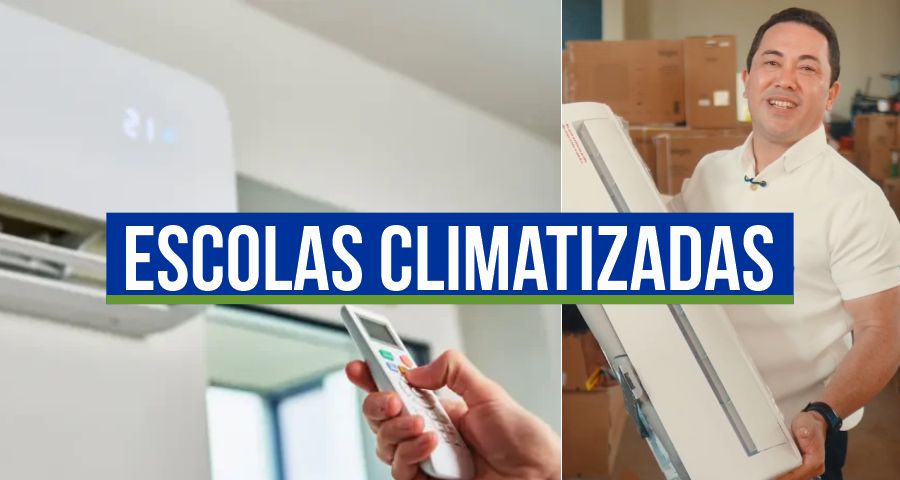 Educação avança em Pinheiro: aulas no tempo certo e escolas com ar condicionado!