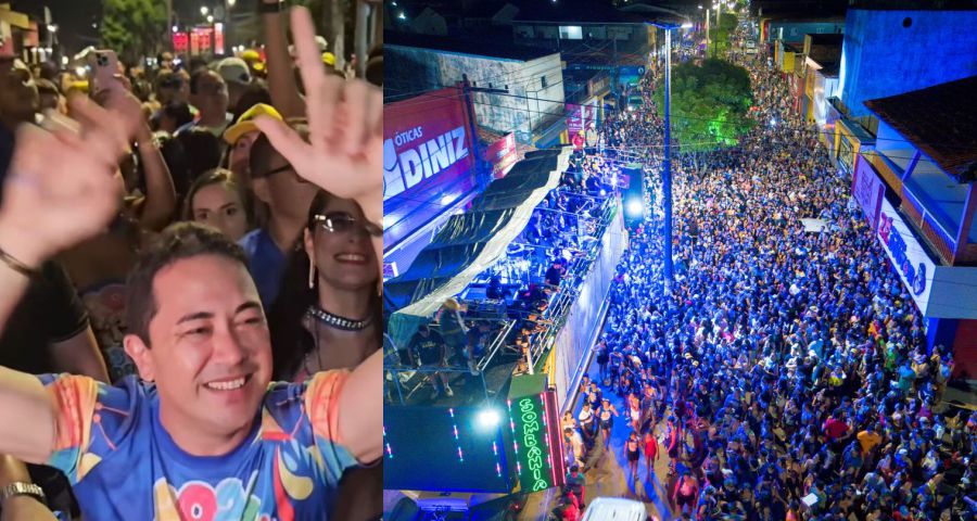 Bloco Os Cara de Pão bate recorde histórico e reúne mais de 30 mil pessoas ao lado de André da RalpNet